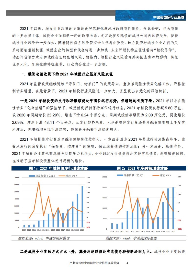 中诚信：严监管持续中的城投行业信用风险趋势.pdf 第4页