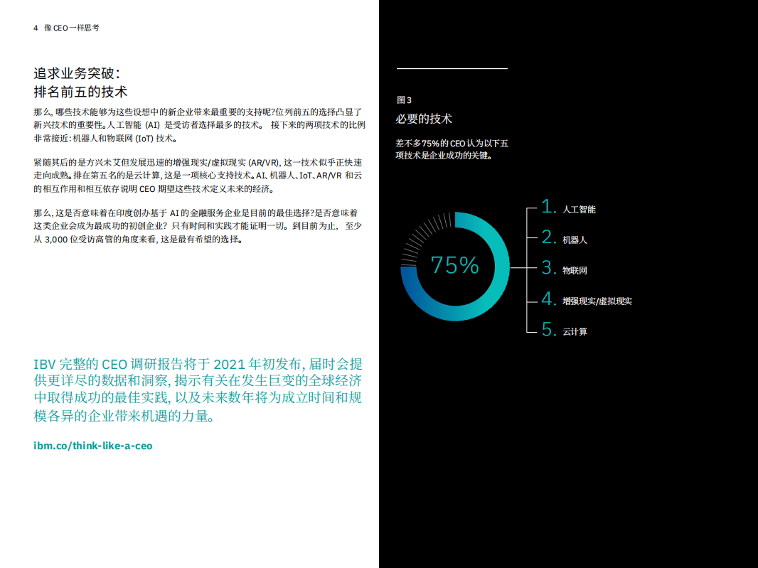 IBM 商业价值研究院：像CEO一样思考，当今时代创业热选的国家、行业和技术.pdf 第5页