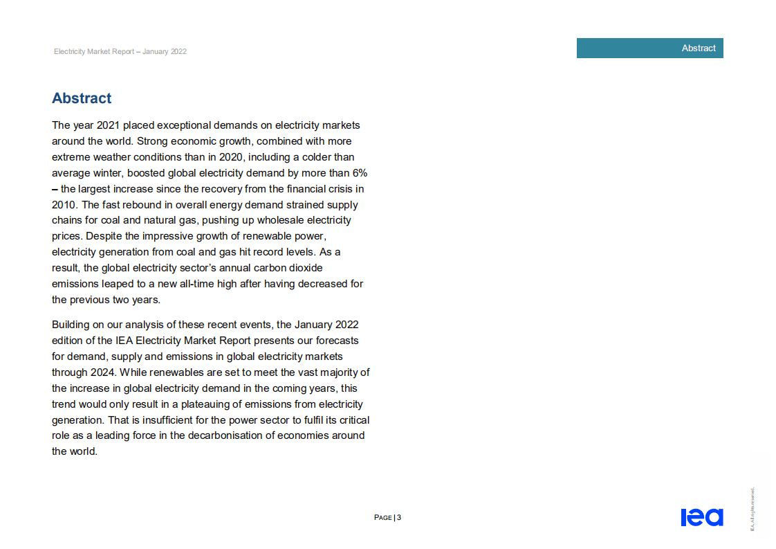 IEA：全球电力市场报告2022.pdf 第3页