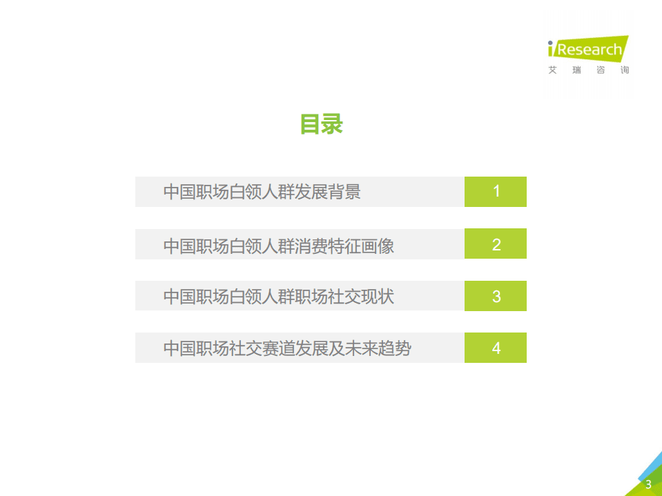艾瑞咨询：2021年中国白领人群消费及职场社交研究报告.pdf 第3页