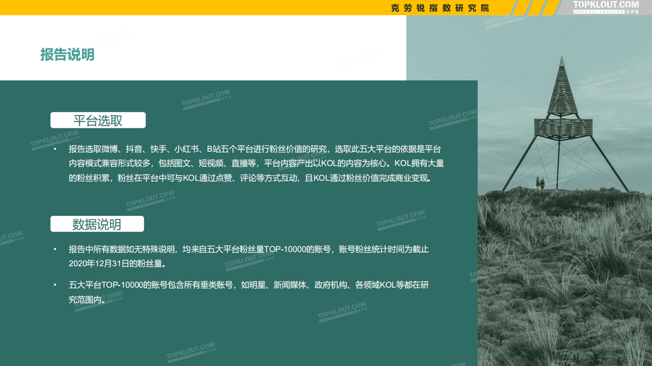 TopKlout克劳锐：2021看得见的粉丝价值——五大平台KOL粉丝分析研究报告.pdf 第3页