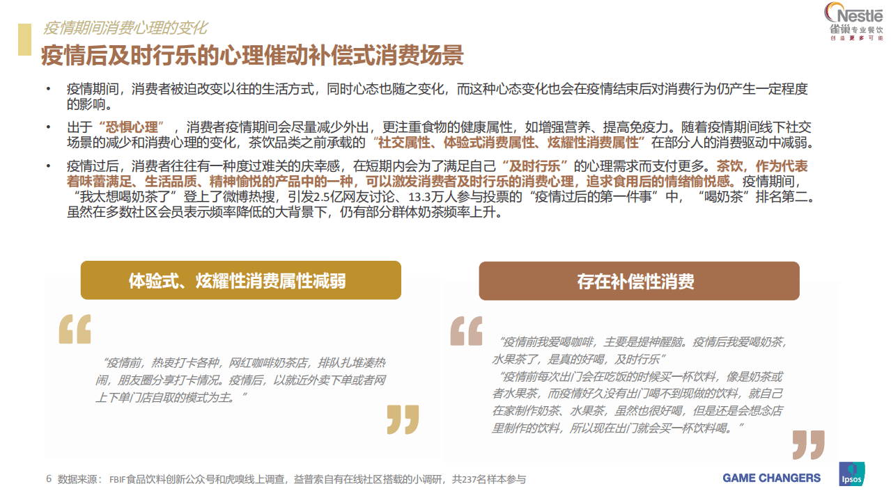Ipsos：茶饮消费行业：2021茶饮消费新趋势.pdf 第6页