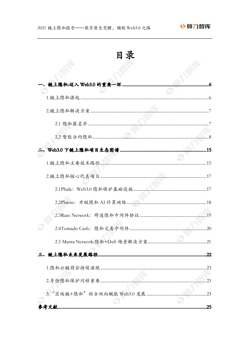 算力智库：2021链上隐私报告.pdf 第4页