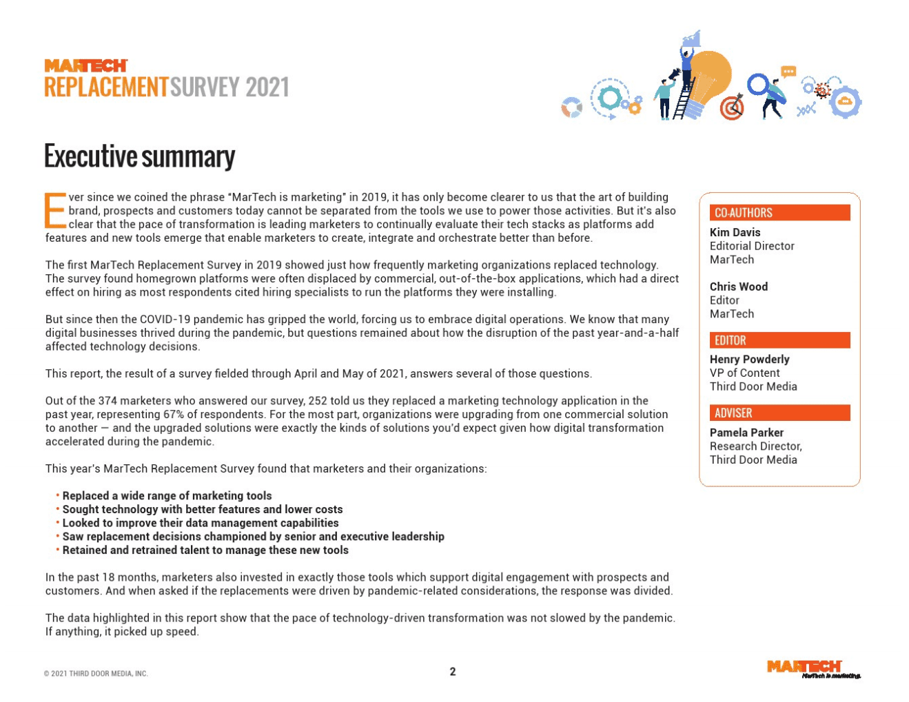 ThirdDoorMedia：新冠大流行对营销技术的影响报告.pdf 第2页