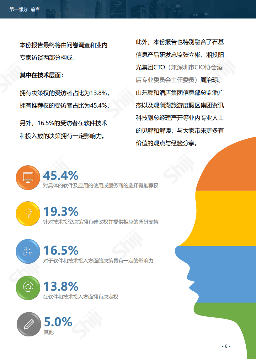 石基信息：2021年酒店业系统上云现状调查报告.pdf 第6页
