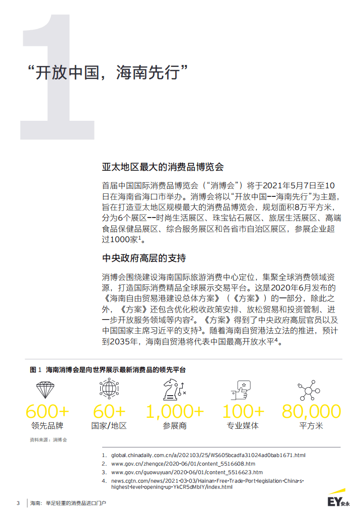 安永EY：海南&mdash;举足轻重的消费品进口门户（2021）.pdf 第3页