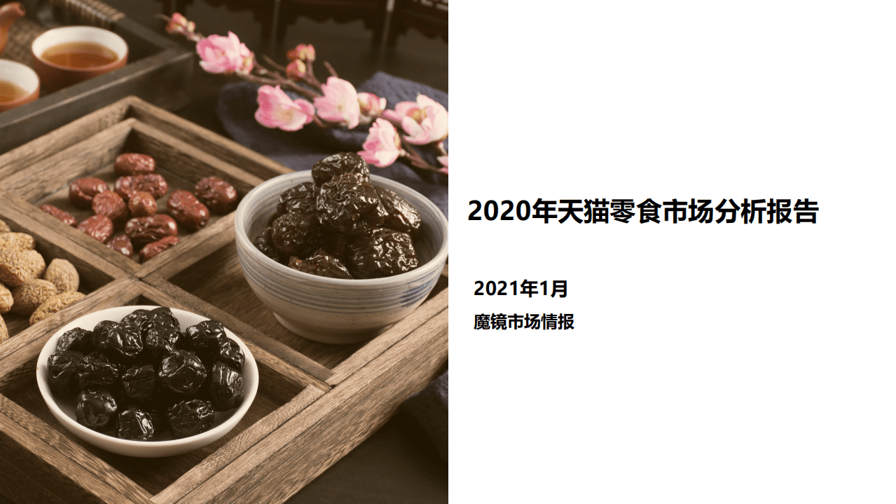 2020年天猫零食市场分析报告.pdf 第1页