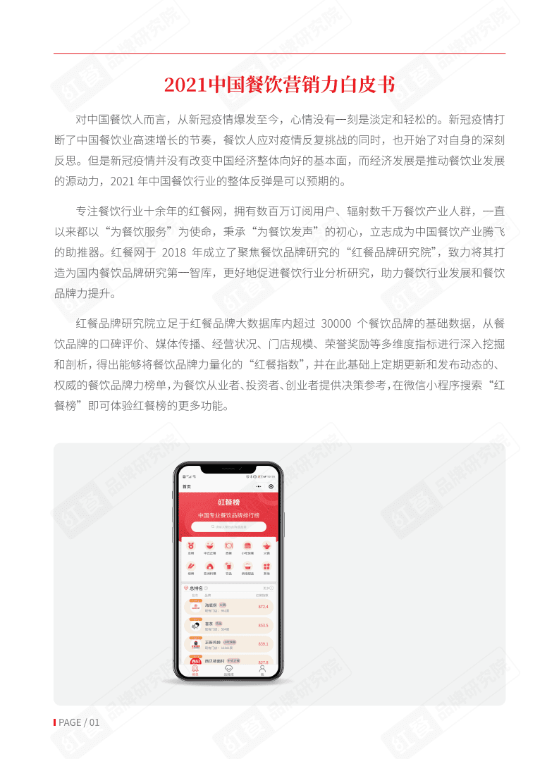 红餐研究院：中国餐饮营销力白皮书.pdf 第2页