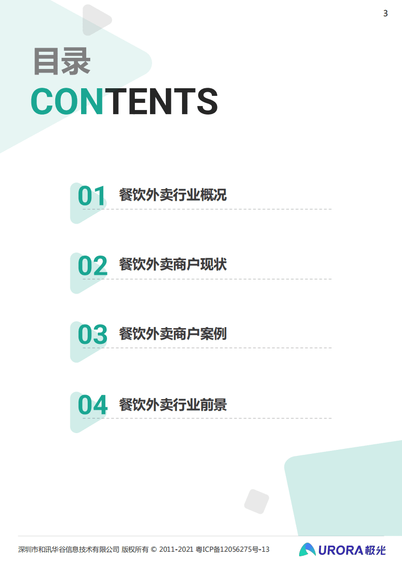 极光：2021餐饮商户外卖报告.pdf 第3页