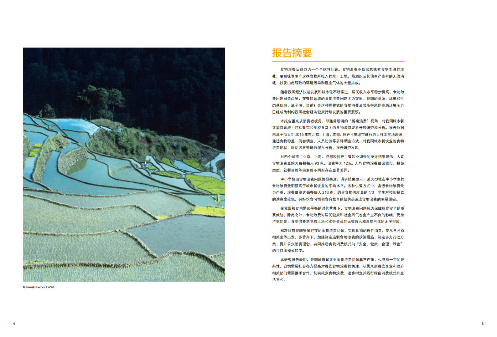 WWF&中国科学院：2018中国城市餐饮食物浪费报告.pdf 第3页