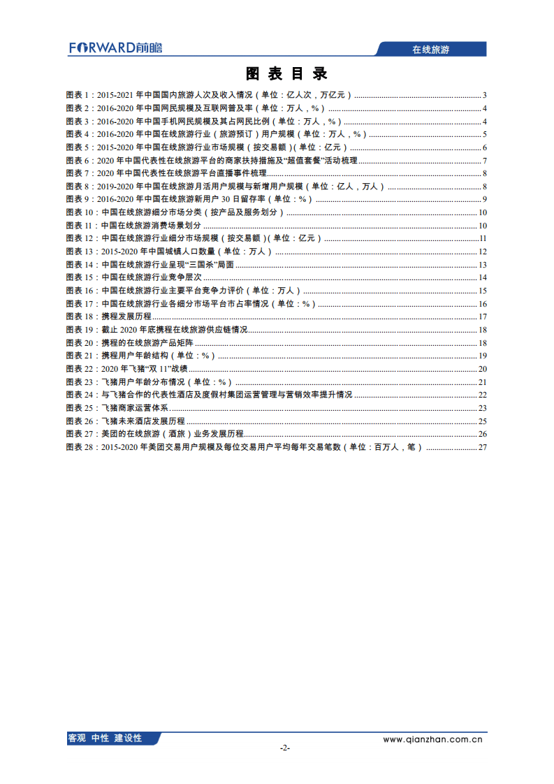 前瞻产业研究院：2021年中国在线旅游行业分析报告.pdf 第3页