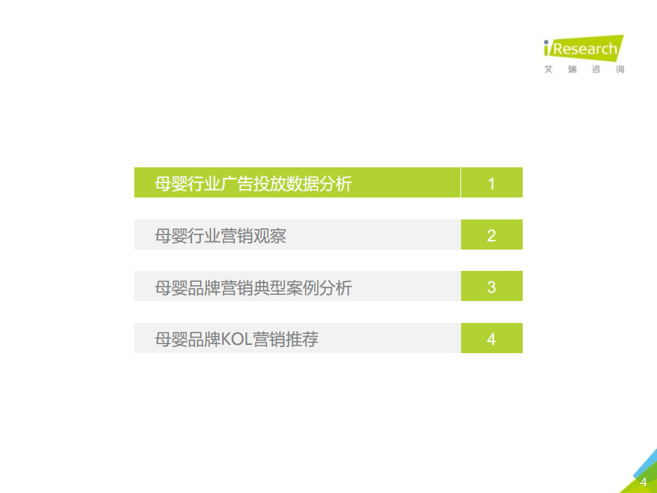 艾瑞咨询：2020年中国网络营销投放监测系列报告&mdash;母婴行业营销.pdf 第4页