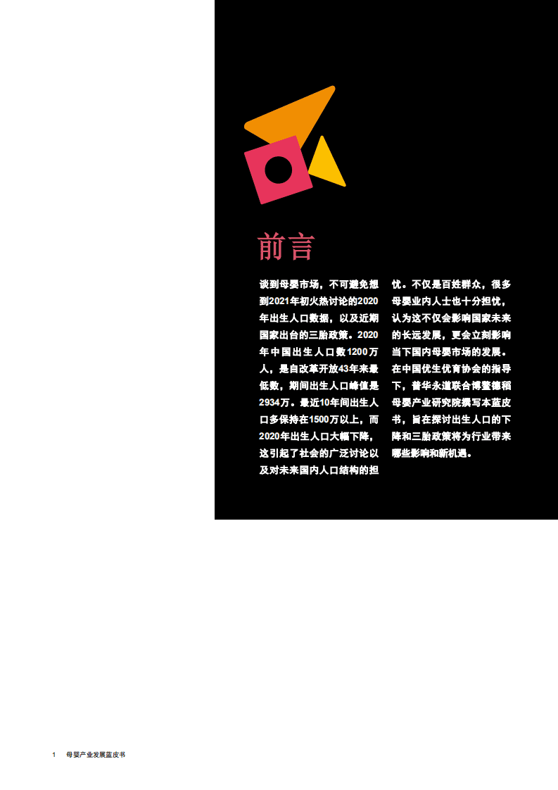 普华永道：母婴行业：母婴产业发展蓝皮书.pdf 第2页
