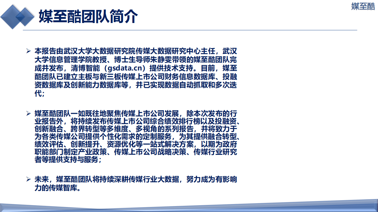 媒至酷：2016-2020影视传媒上市公司五年综合动态绩效数据报告.pdf 第3页