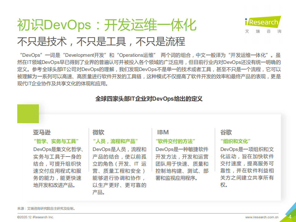 艾瑞咨询：2020年中国DevOps应用发展研究艾瑞云原生系列报告二5.pdf 第4页