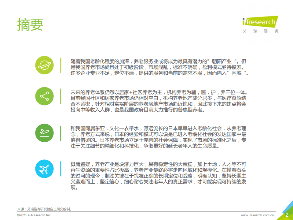艾瑞咨询：江涵秋影雁初飞-2021年中国养老服务发展报告.pdf 第2页
