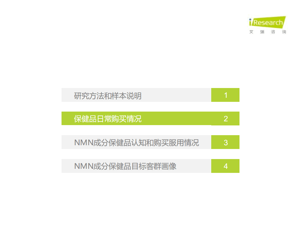 艾瑞咨询：2020年NMN成分补剂消费者调研报告.pdf 第5页