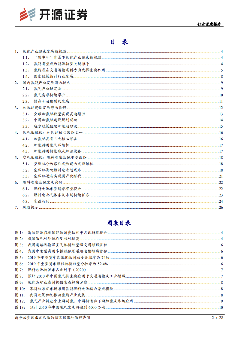 专用设备行业氢能制造专题研究：我国氢能加速发展，燃料电池气体系统直接受益-210415.pdf 第2页