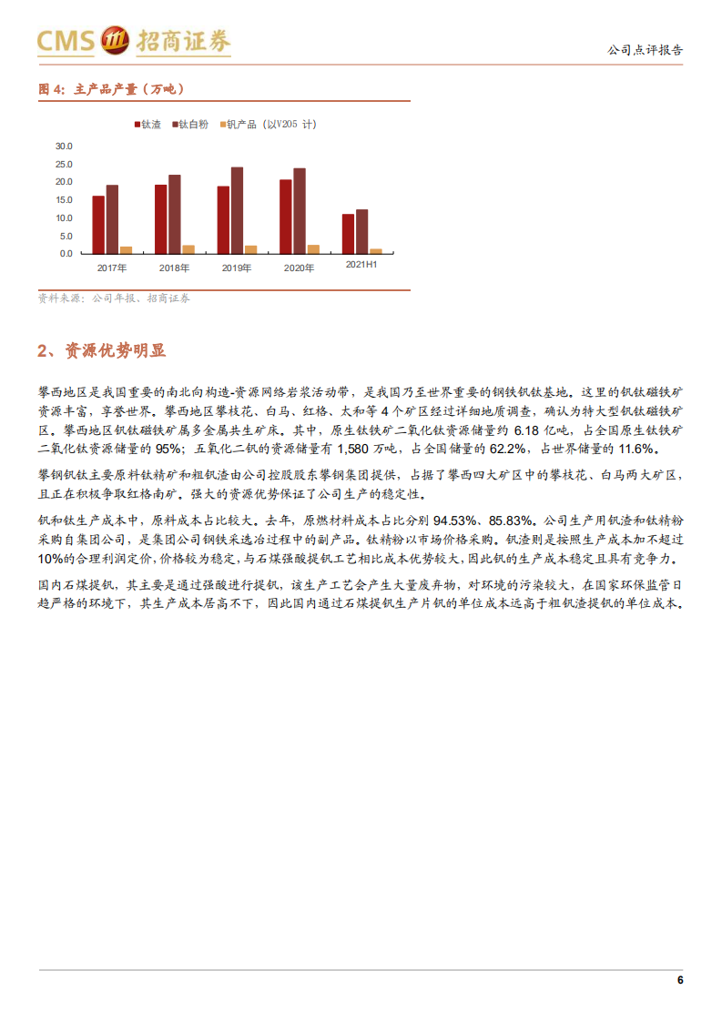 攀钢钒钛-收购加合资扩建，加速抢滩钒电池自上而下产业化发展-210924.pdf 第6页