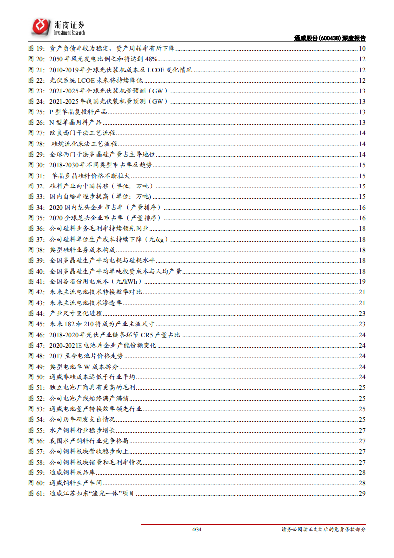 通威股份-深度报告：硅料电池双巨头，先发扩产量利齐升-211108.pdf 第3页