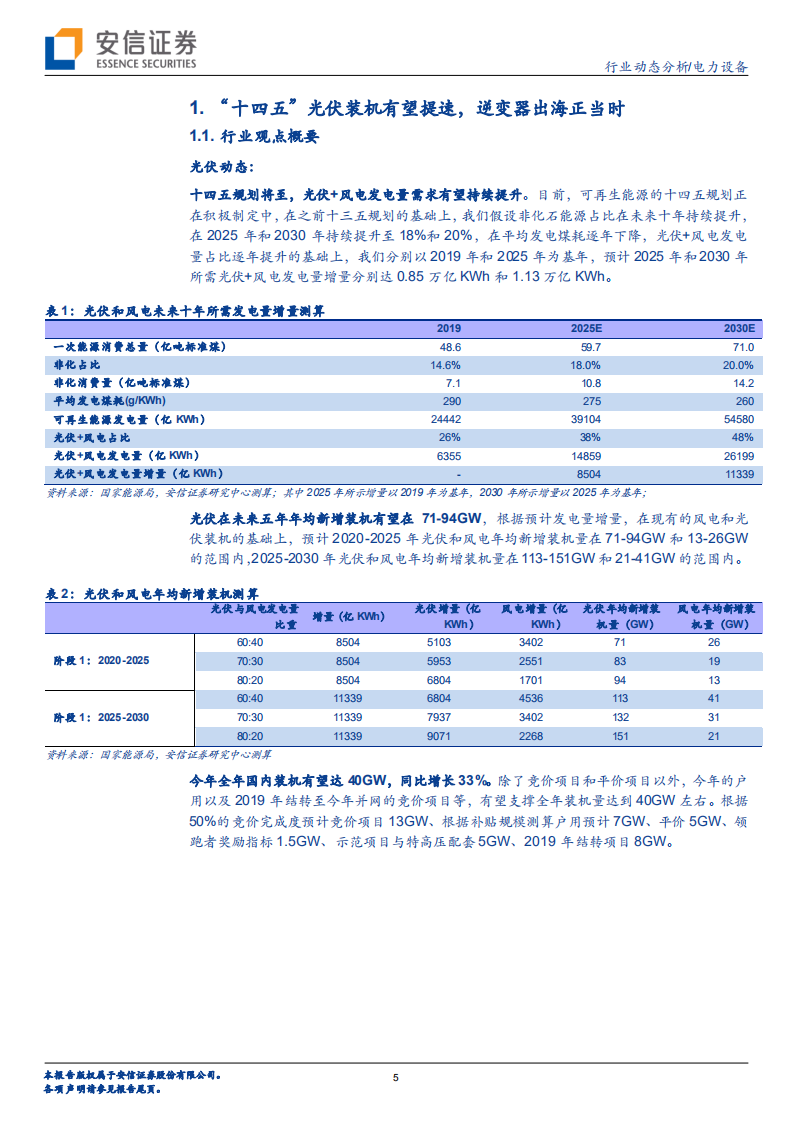 电力设备行业：“十四五”光伏装机有望提速，逆变器出海正当时-20200913.pdf 第5页