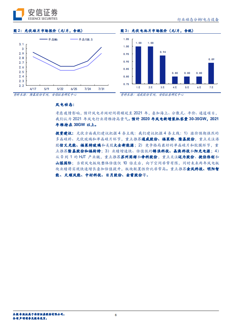 电力设备行业：光伏景气上行，产业链涨价周期开启-20200802.pdf 第6页