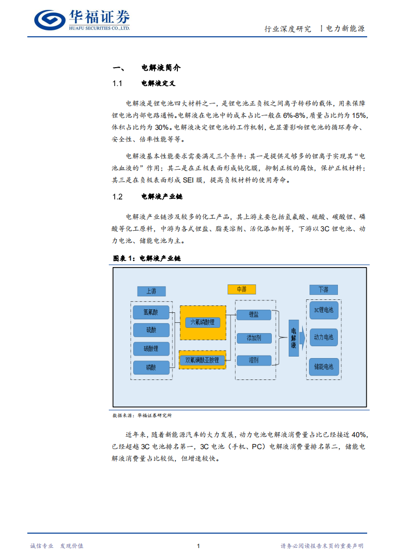 电力新能源行业：动力电池深度报告之中游篇，电池血液~电解液 -20201230.pdf 第3页