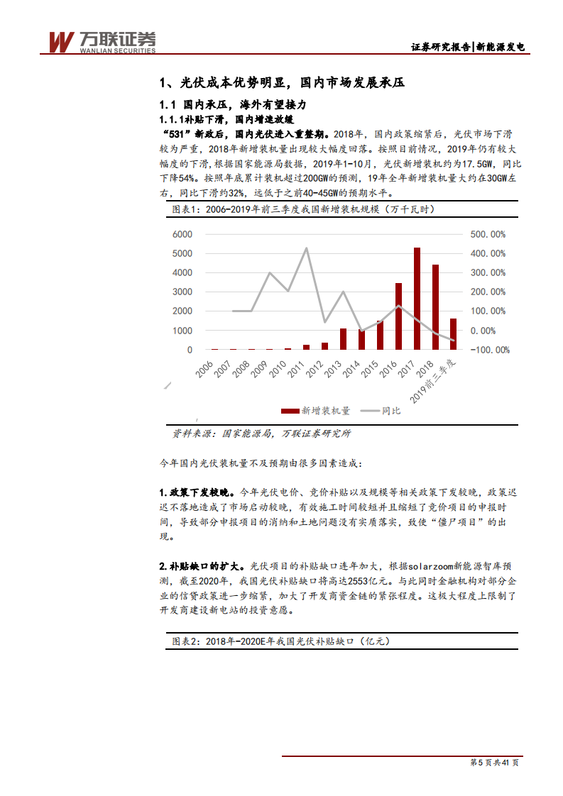 电新行业2020年投资策略报告（下）：光伏海内外预期均改善，风电抢装盛宴勿缺席-191212.pdf 第5页