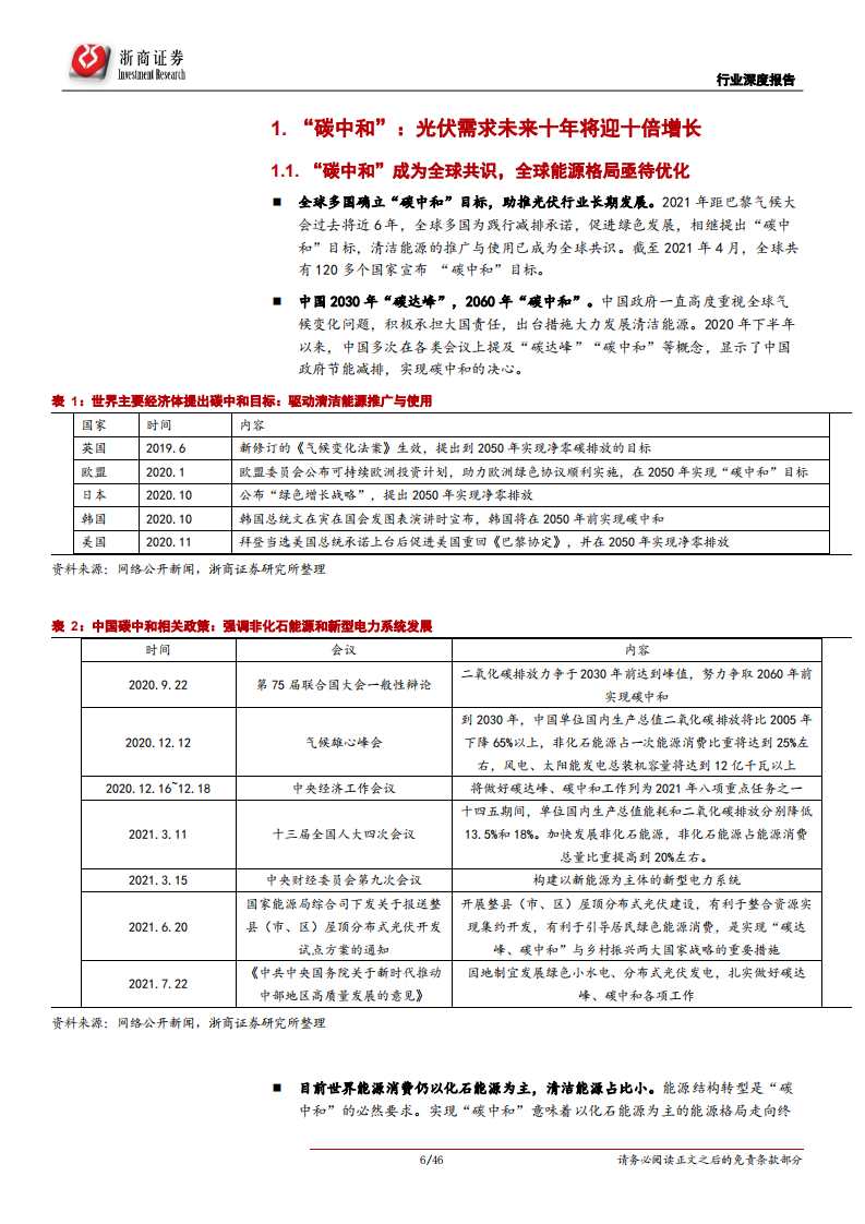 光伏设备行业深度：光伏，未来10年10倍大赛道！-210905.pdf 第6页