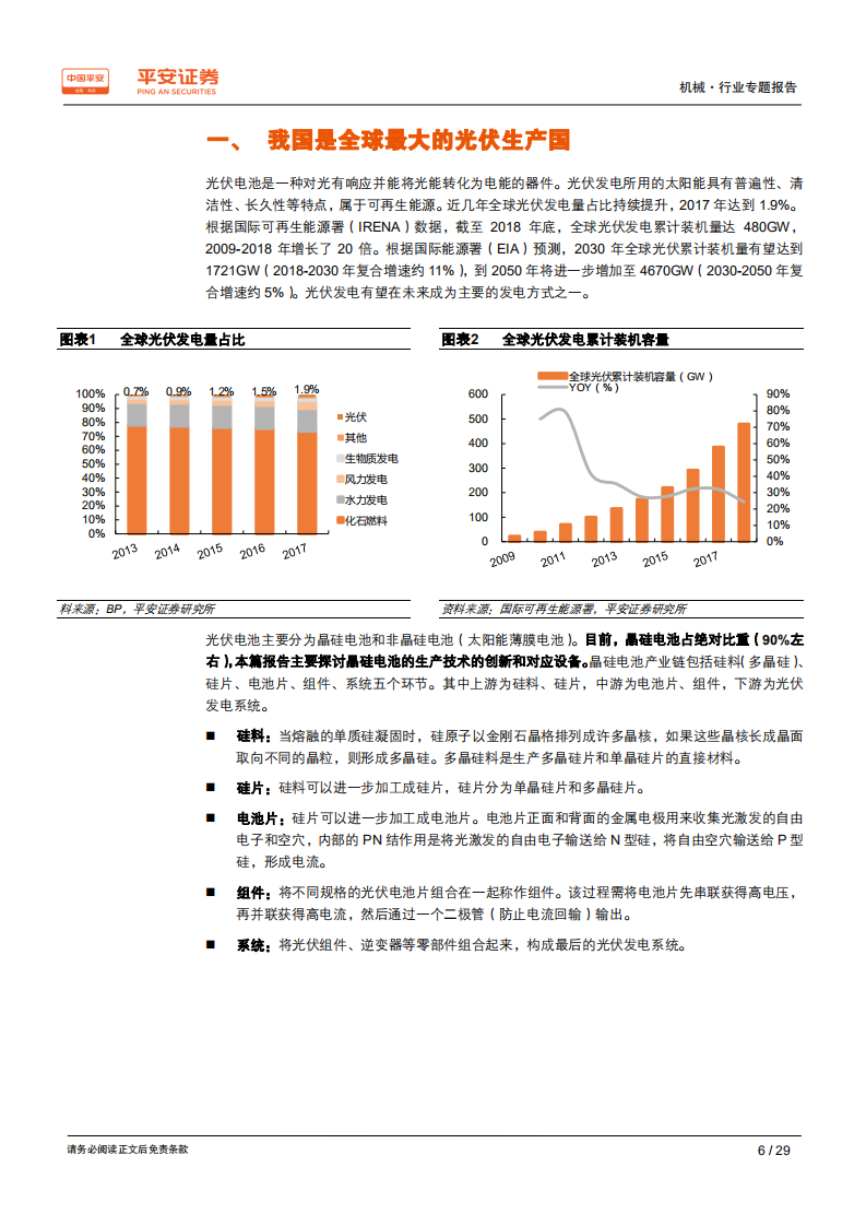 光伏设备行业专题报告（一）：高效电池生产设备产业链梳理-190807.pdf 第6页