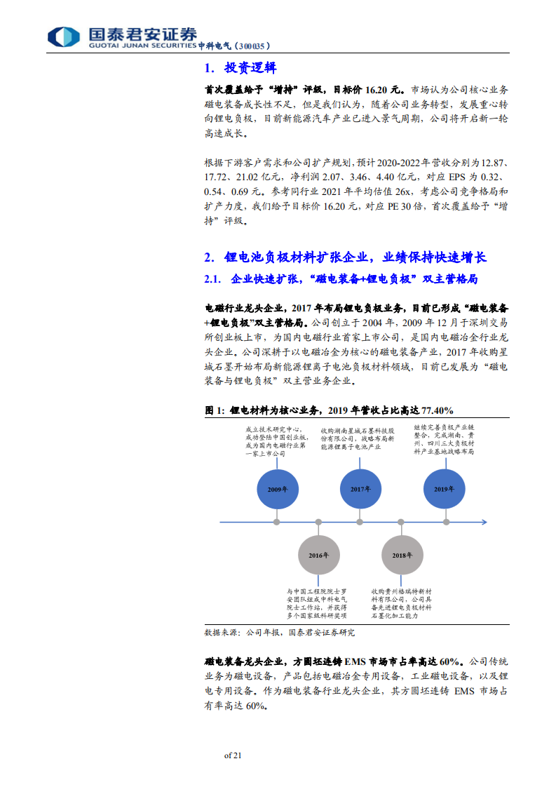 中科电气-中小盘首次覆盖报告：动力电池负极新龙头，拓展优质客户巩固行业地位-200615.pdf 第3页