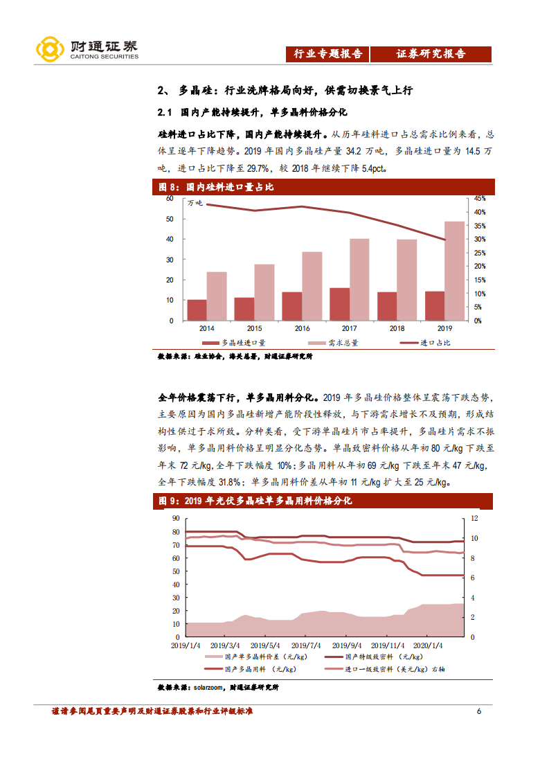 光伏行业深度报告之产能篇：中国光伏，光照全球-200327.pdf 第6页