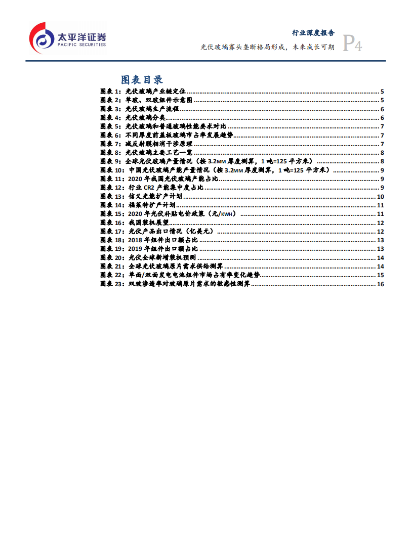 光伏行业深度报告专题之一：光伏玻璃寡头垄断格局形成，未来成长可期-200427.pdf 第4页