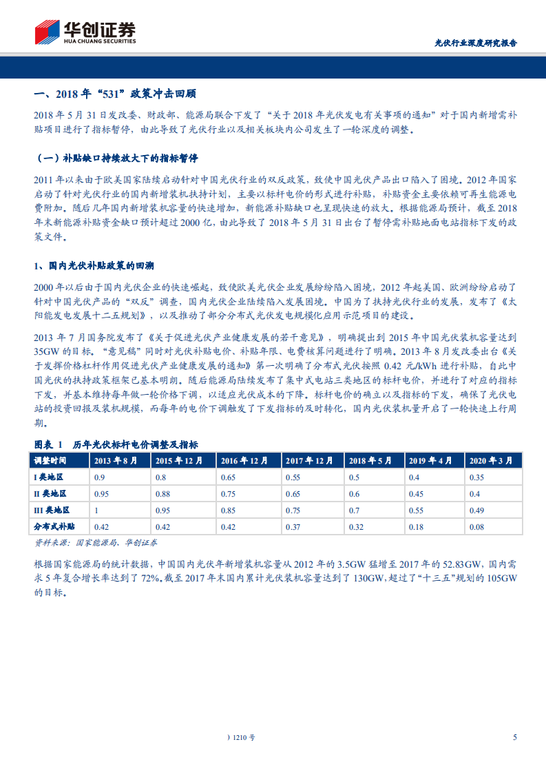 光伏行业深度研究报告：需求端冲击下的行业影响对比之一，&ldquo;531&rdquo;与&ldquo;新冠疫情&rdquo;-200413.pdf 第5页