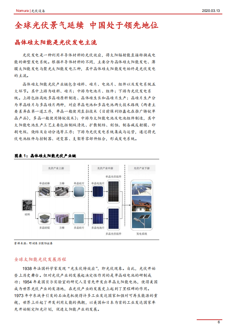 光伏行业首次覆盖报告：光伏内外需求共振，龙头乘势而上，从日本光伏行业兴衰看中国光伏发展机遇-200313.pdf 第6页
