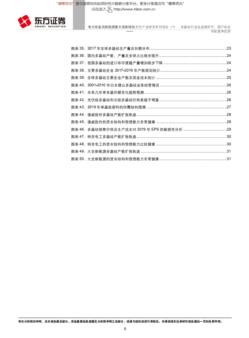 力设备及新能源行业光伏产业研究系列报告（1）：多晶硅行业走进新时代，国产硅企夺取竞争优势-181104.pdf 第5页