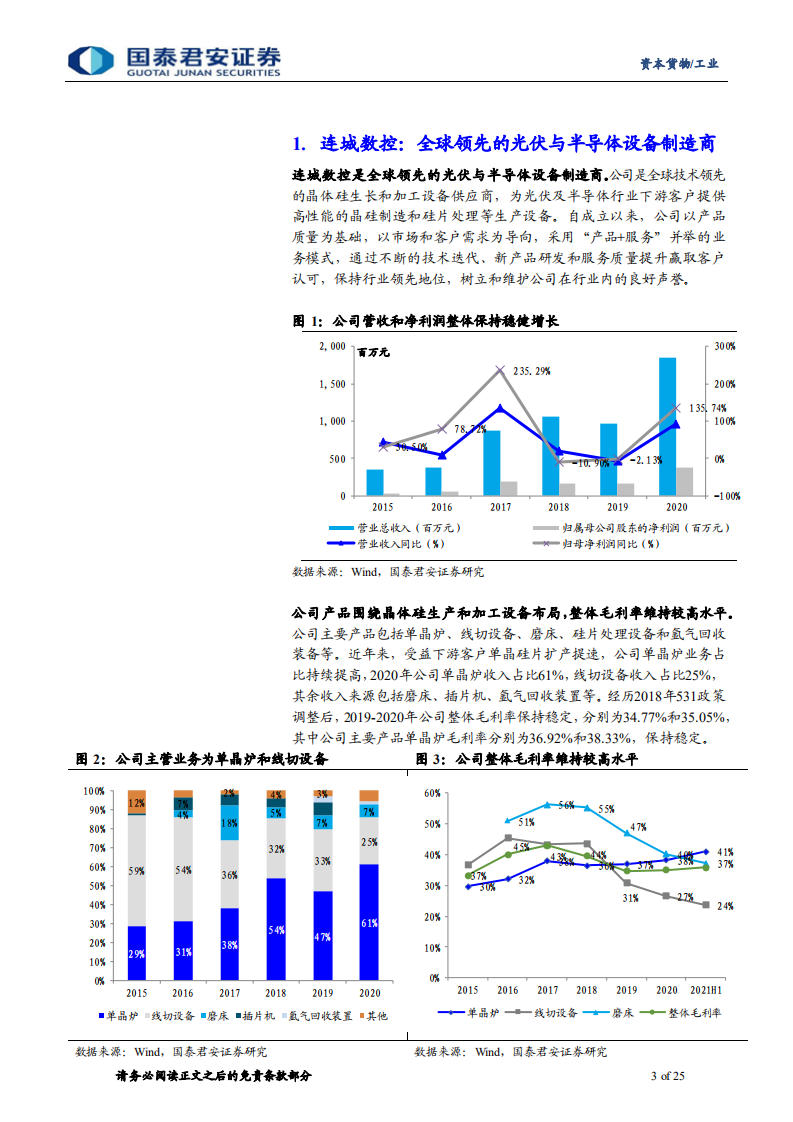 连城数控-新三板精选层连城数控分析：布局光伏核心领域，连城数控&ldquo;价值连城&rdquo;-20211018 .pdf 第3页