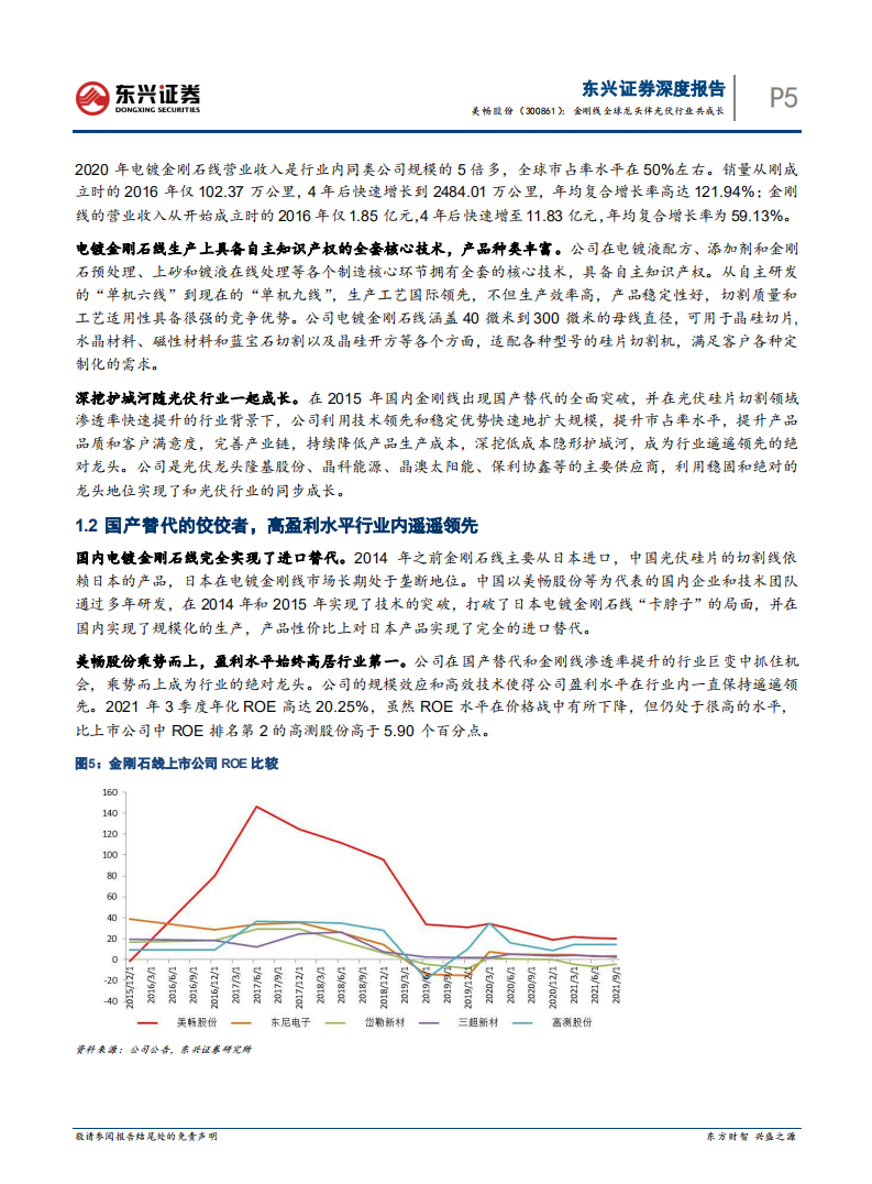 美畅股份-公司深度报告：金刚线全球龙头伴光伏行业共成长-220127.pdf 第5页