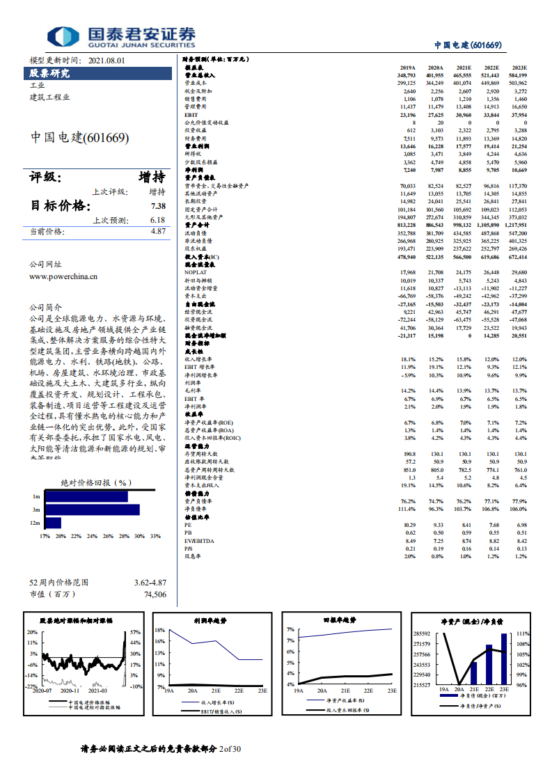 中国电建-锂电等储能订单约51个领先行业，BIPV25个光伏装机增7倍-210801.pdf 第2页