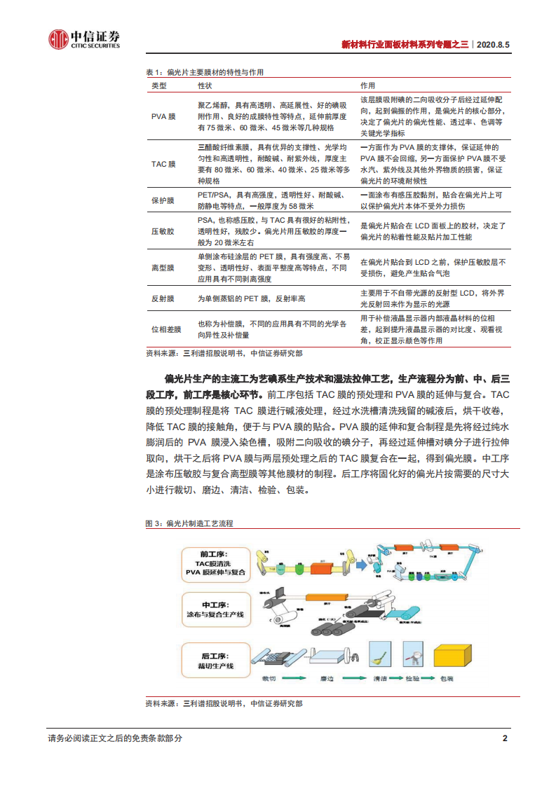 新材料行业面板材料系列专题之三：偏光片供需缺口巨大，国产龙头有望快速替代-20200805.pdf 第5页