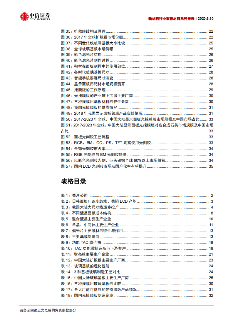 新材料行业面板材料系列报告：产业转移+景气向上，LCD国产材料有望受益-200610.pdf 第4页