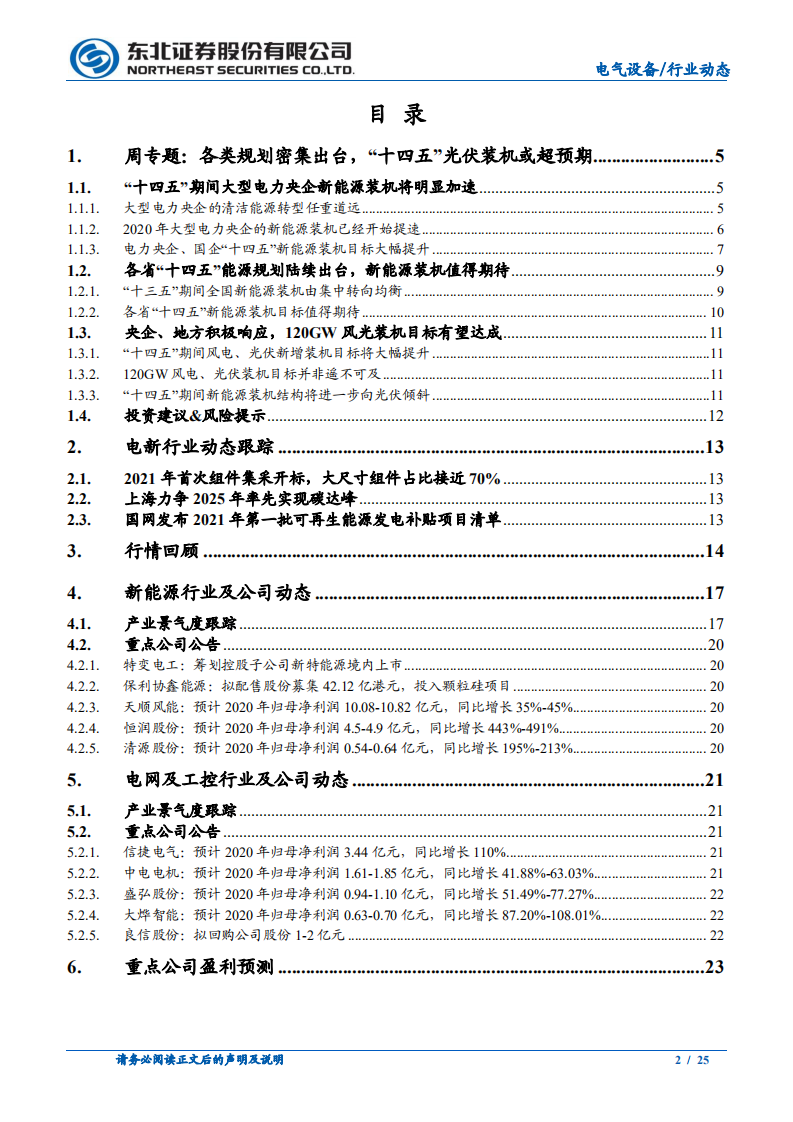 电气设备行业：规划密集出台，“十四五”光伏装机或超预期-210117.pdf 第2页