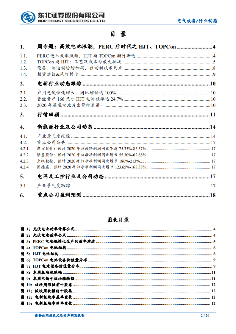 电气设备行业：PERC后周期，HJT、TOPCon崛起-210131.pdf 第2页