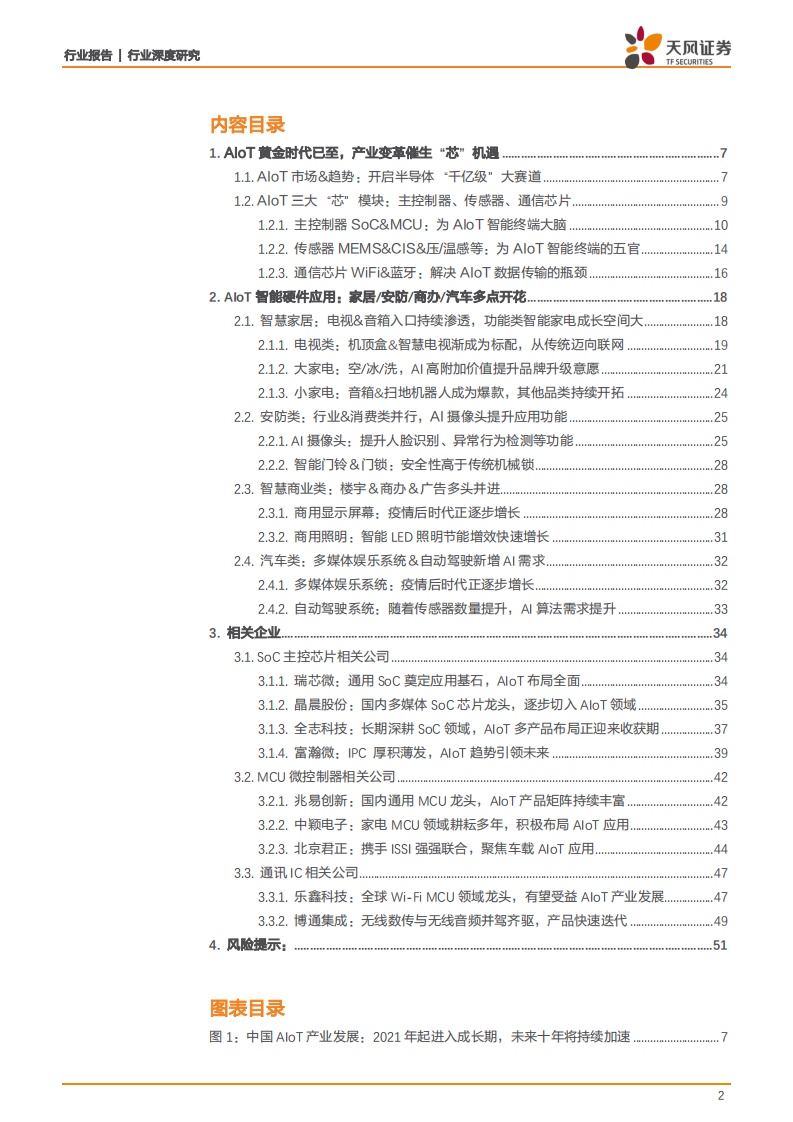 半导体行业：AIoT黄金时代已至，产业变革催生&ldquo;芯&rdquo;机遇-210619.pdf 第2页