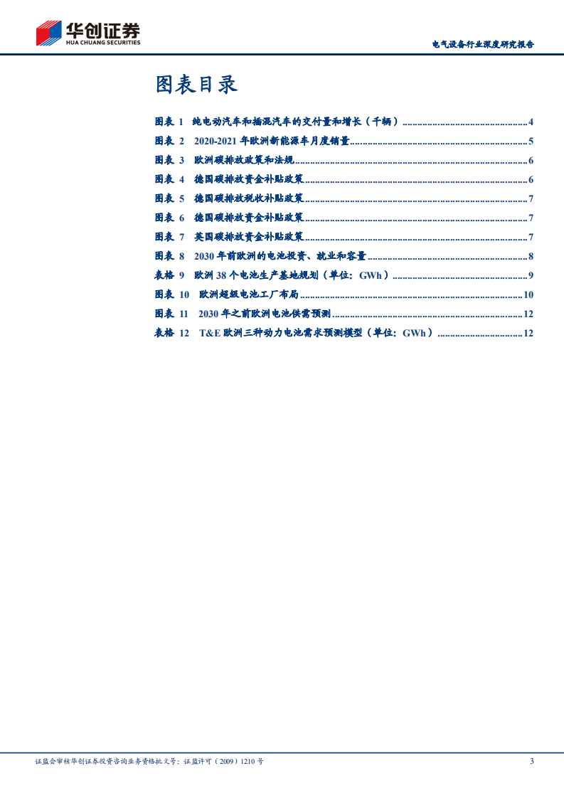 电气设备行业深度研究报告：欧洲动力电池产业展望，欧洲发展锂电决心彰显，TWh产能规划奋起直追-210629.pdf 第3页