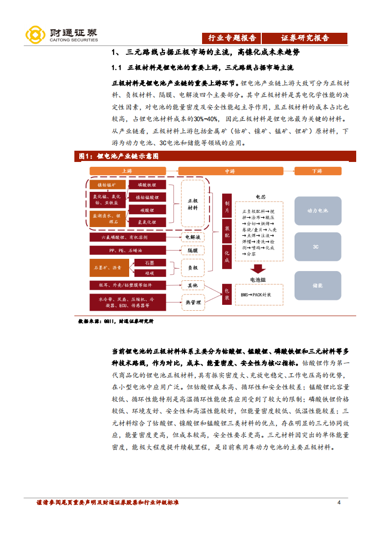 电气设备行业正极材料深度报告：三元路线主导，高镍化大势所趋-210329.pdf 第4页