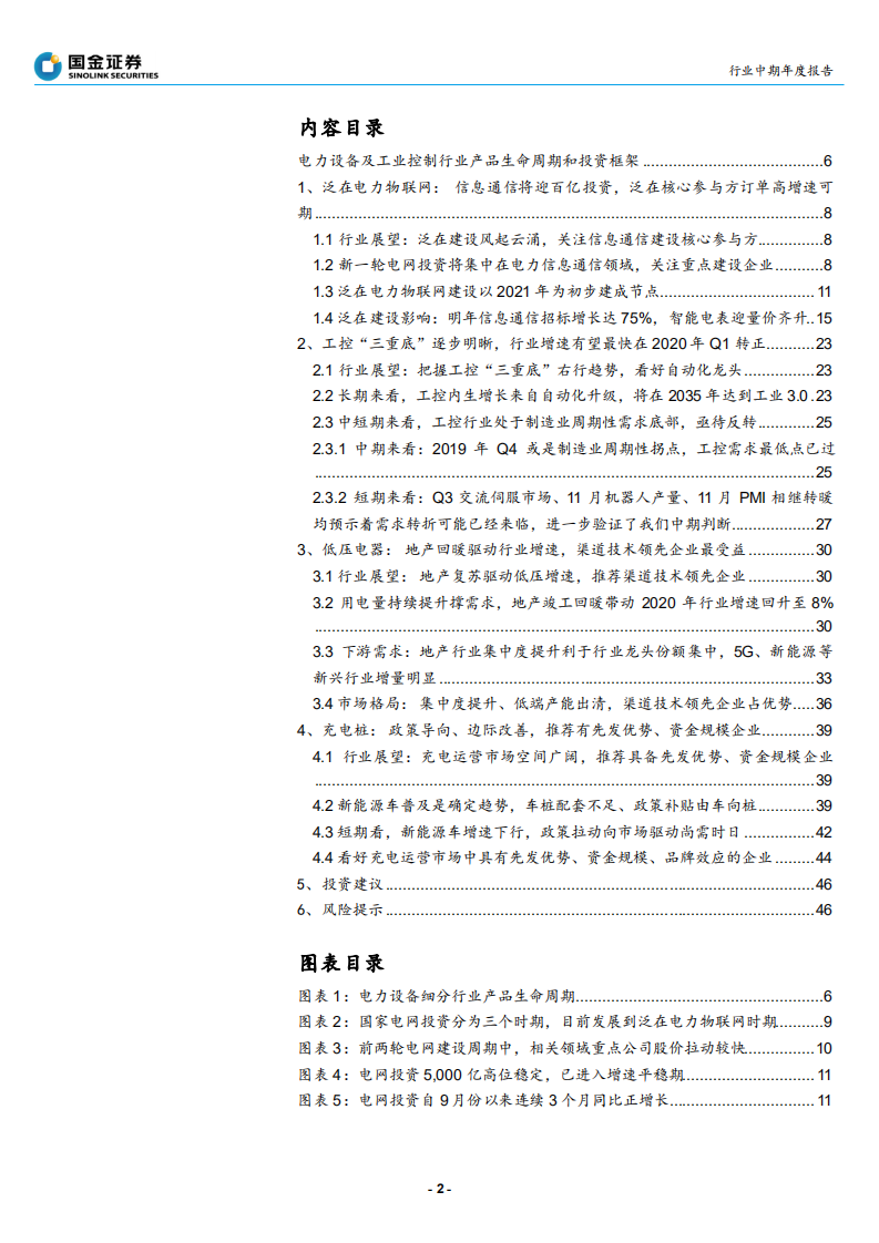2020年电力设备行业投资策略：电网加速产业互联，成长行业转折向上-191231.pdf 第2页