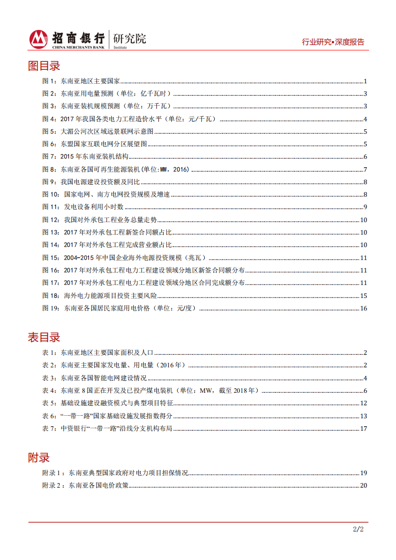 电力建设行业专题报告：建议关注东南亚电力投资，提升跨境服务水平-191114.pdf 第3页