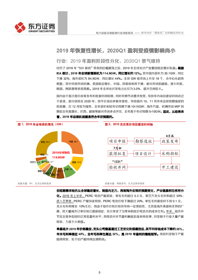 电力设备及新能源行业：探寻光伏&ldquo;黄金坑&rdquo;后的确定性机会-200506.pdf 第5页