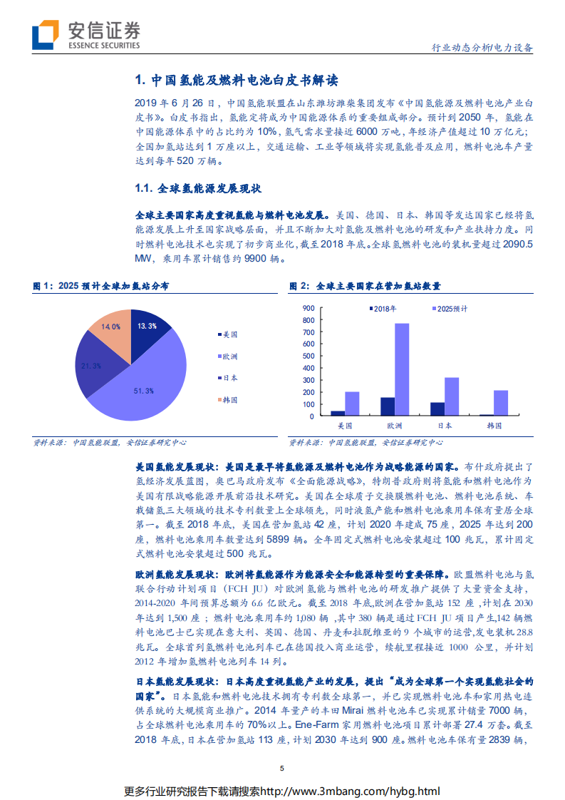 电力设备行业动态分析：氢能白皮书发布，风光再迎利好-190630.pdf 第5页